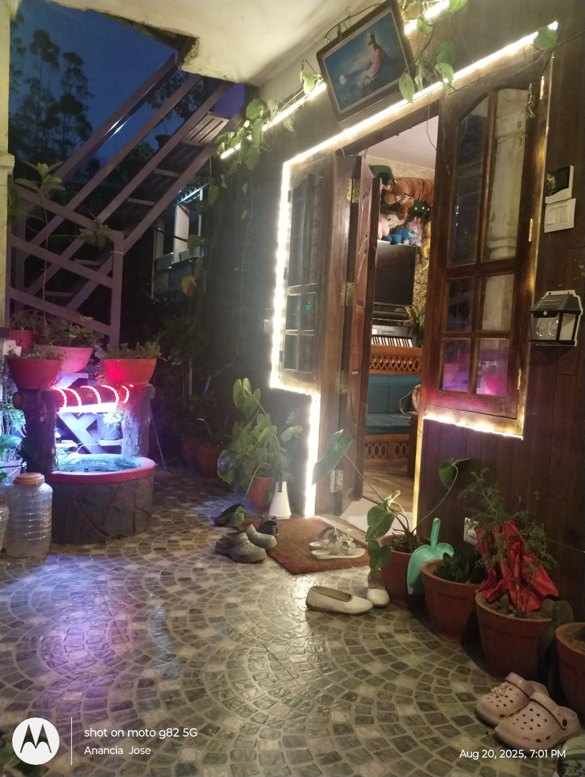 Star Cottage DVM homestay entrance, Devikulam, Munnar